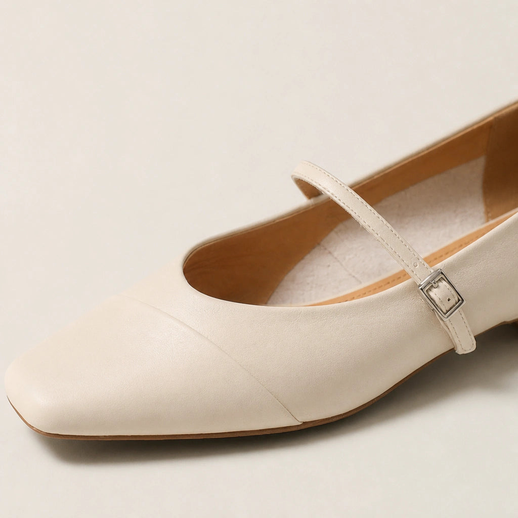 Polished leather, simple care