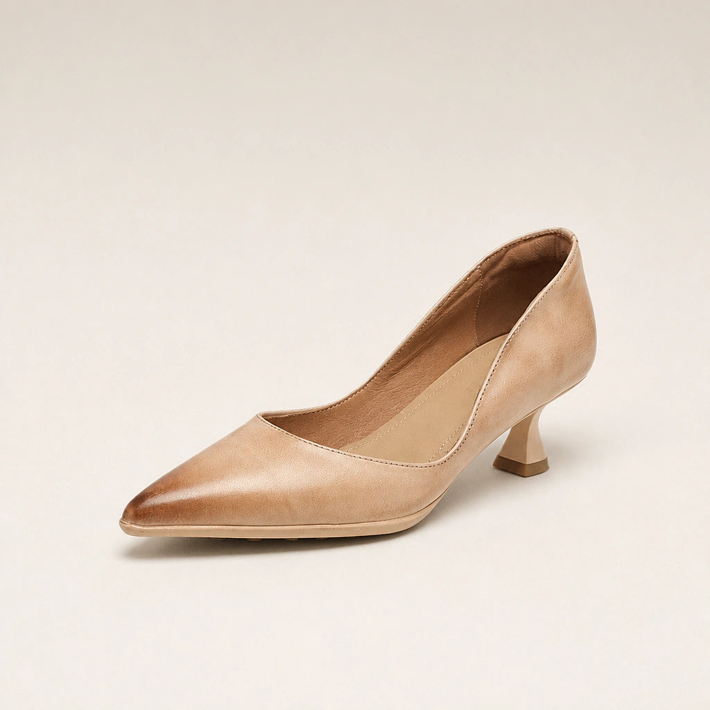 A heel you can keep on all day