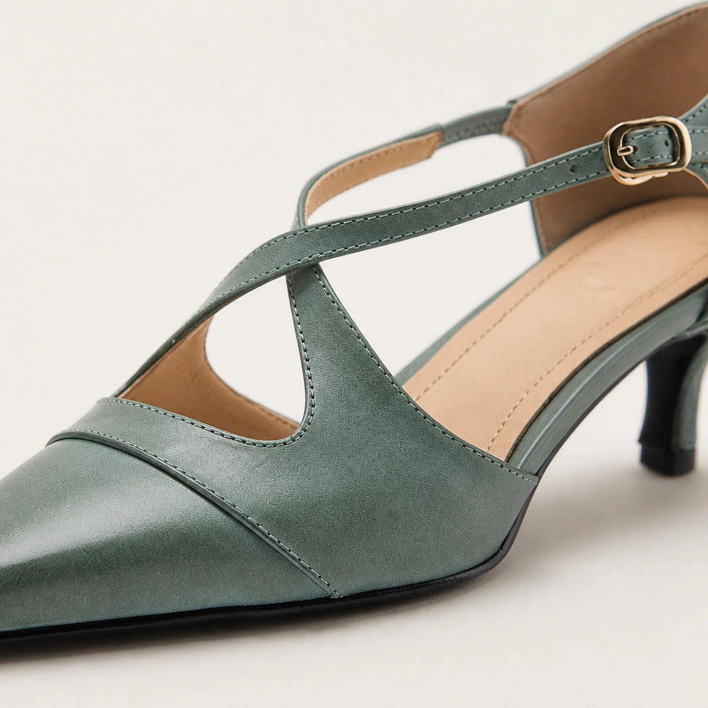 Polished leather, simple care