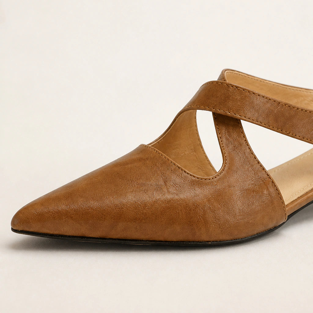 Leather that follows the foot