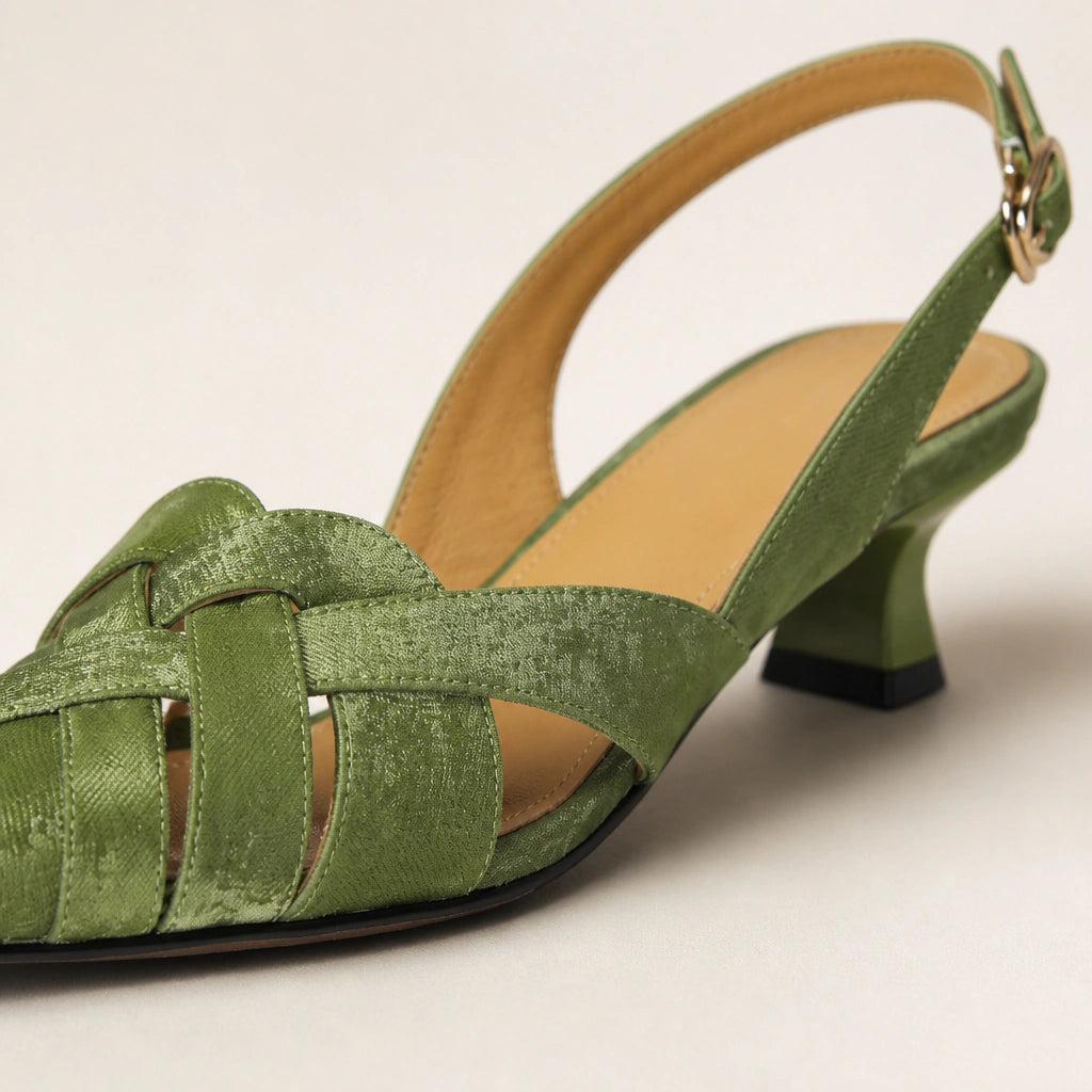 Woven leather that breathes