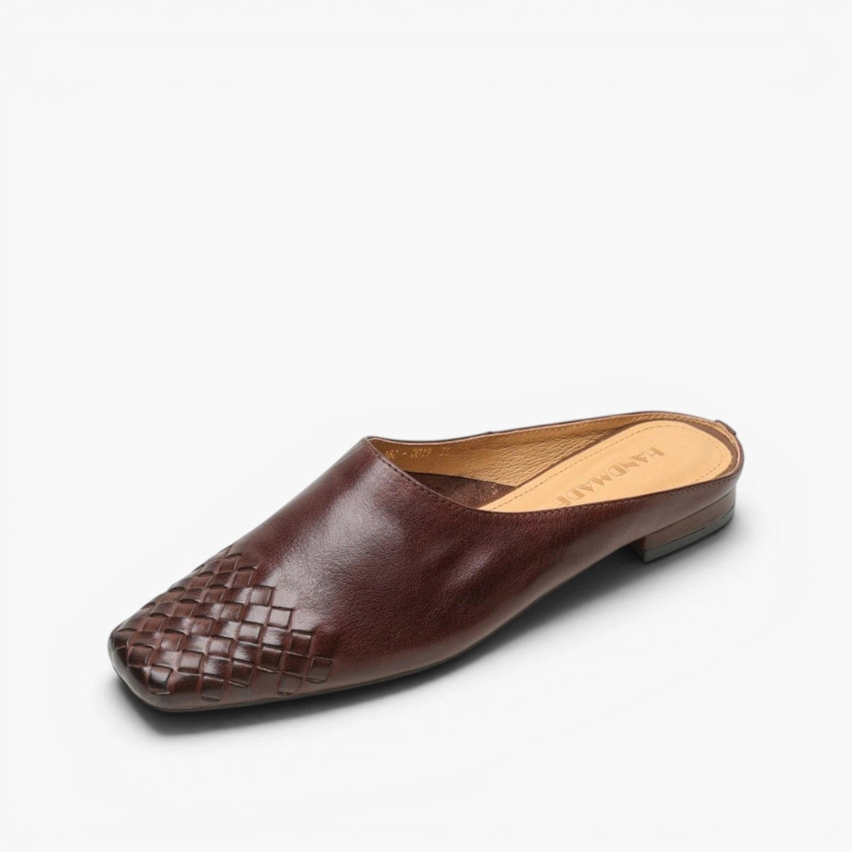 Maya Woven Leather Mules