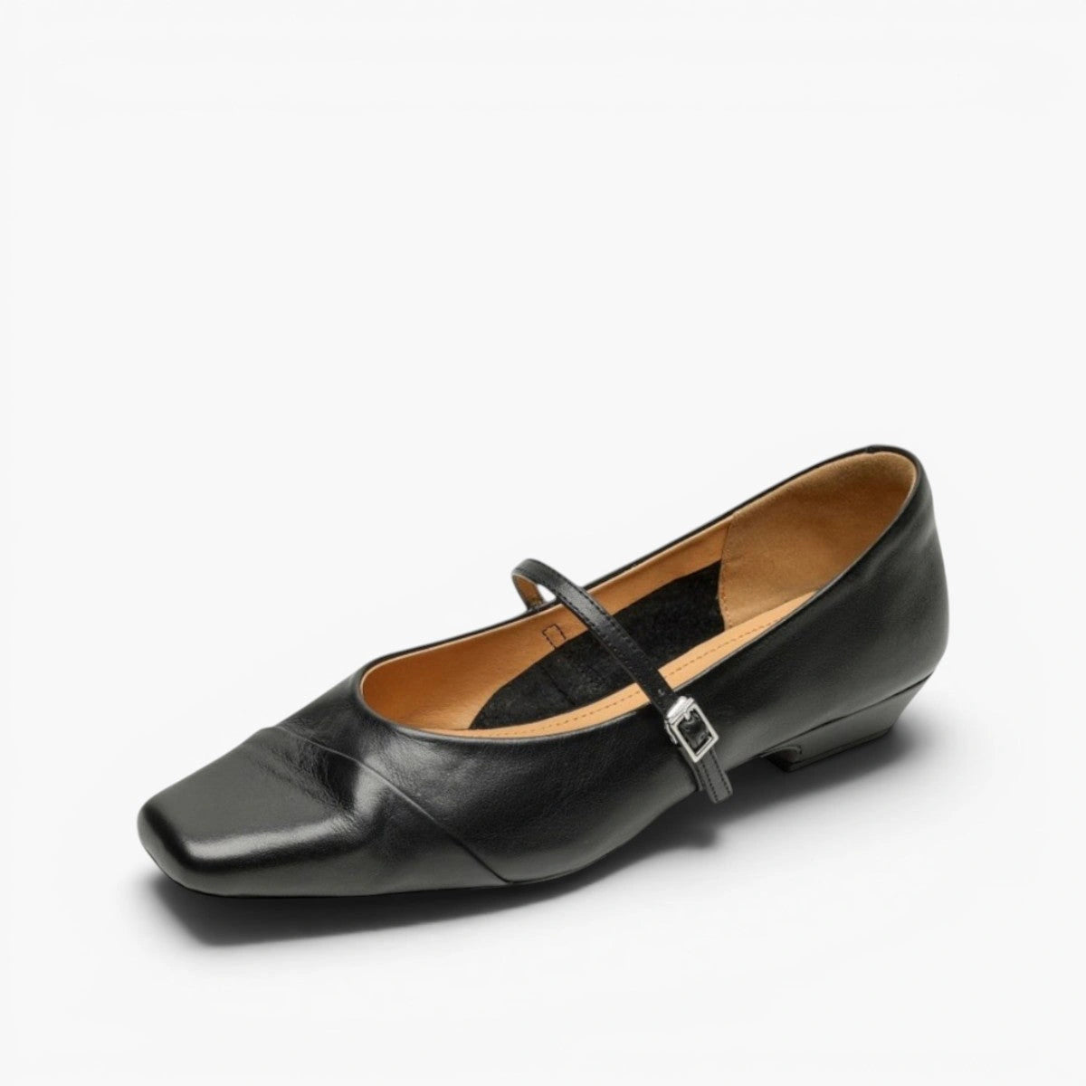Sidonie Leather Mary Jane Flats