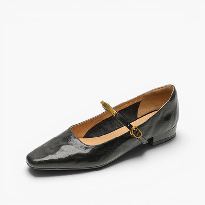 Noor Lambskin Mary Janes