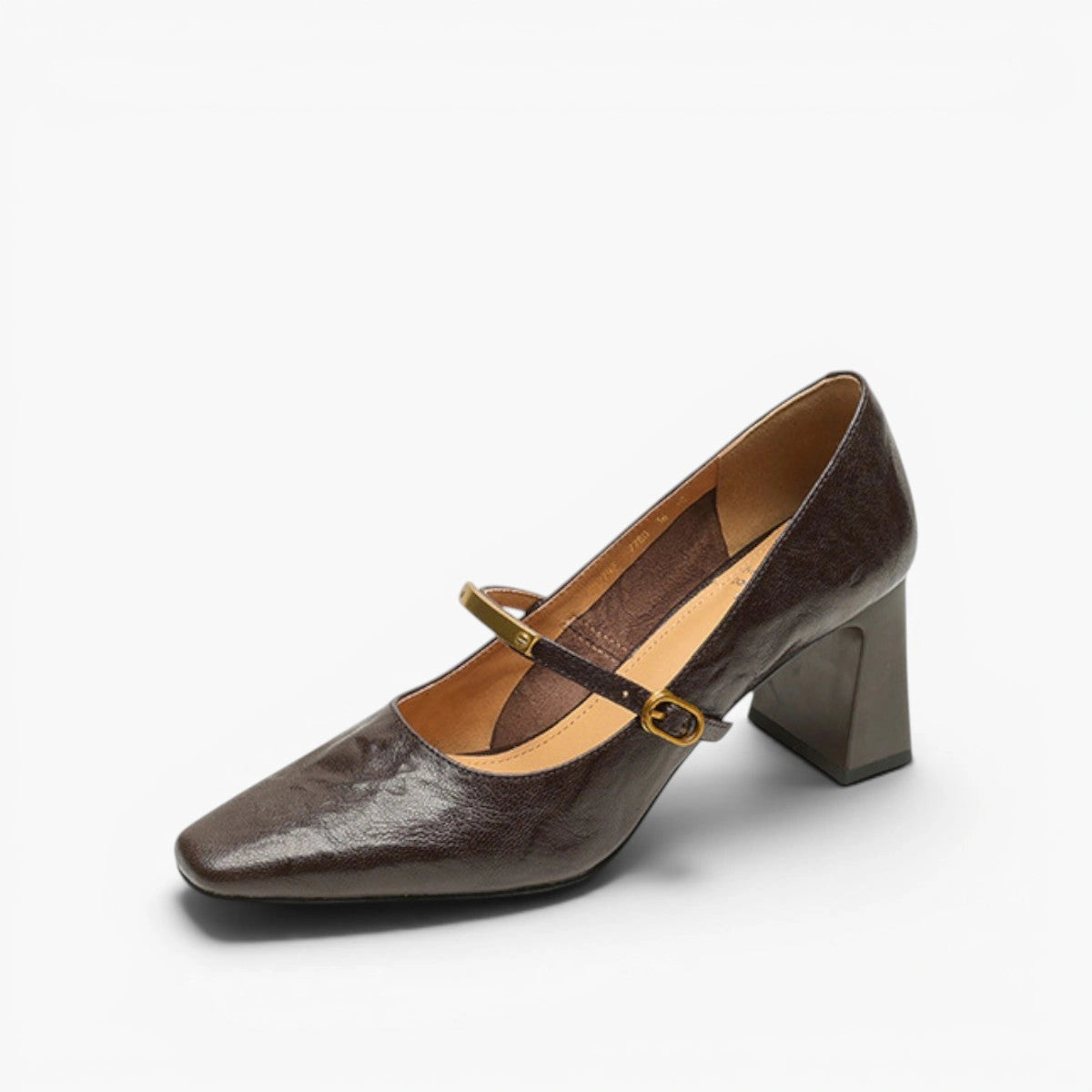 Lena Leather Strap Pumps