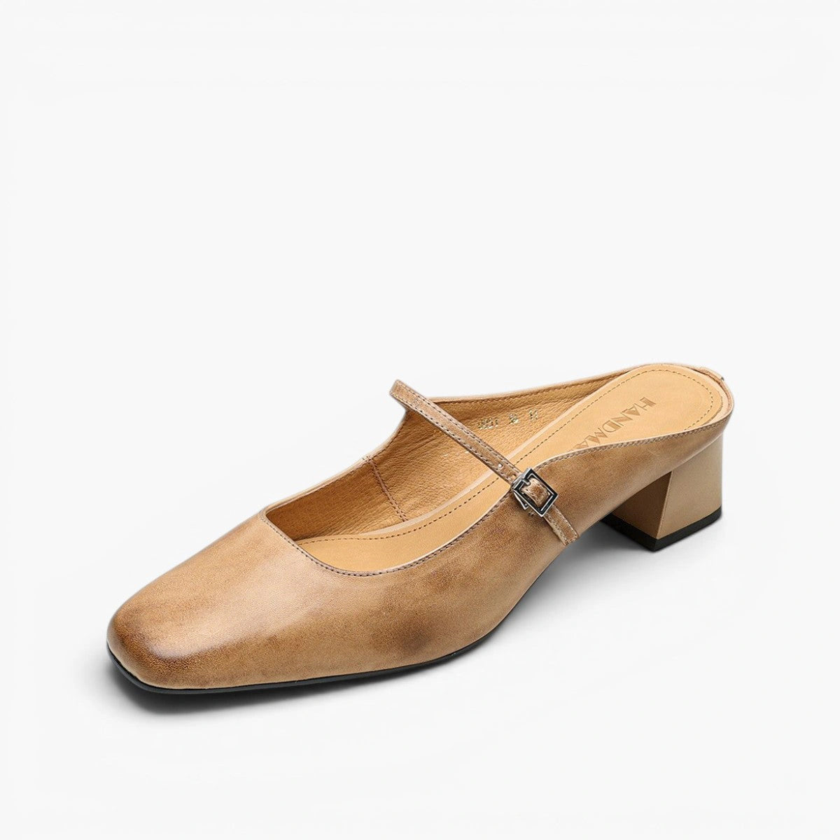 Coralie Leather Mules