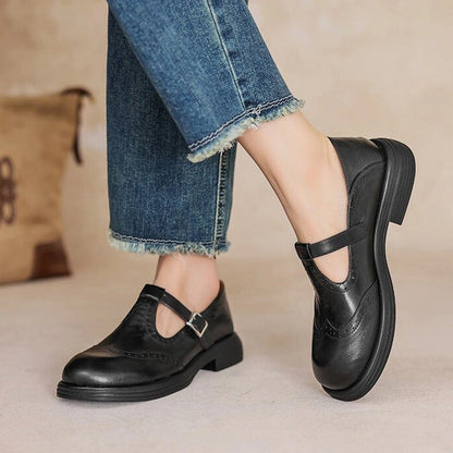 Philippine Leather Mary Janes