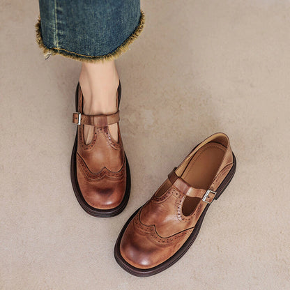 Philippine Leather Mary Janes