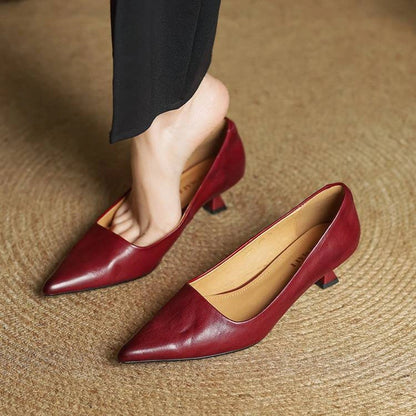 Colette Leather Heels