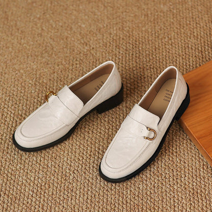 Talia Horsebit Leather Loafers