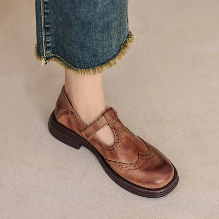 Philippine Leather Mary Janes