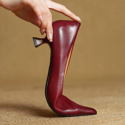 Colette Leather Heels