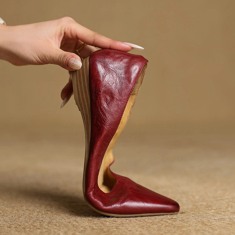 Rosalie Lambskin Flats