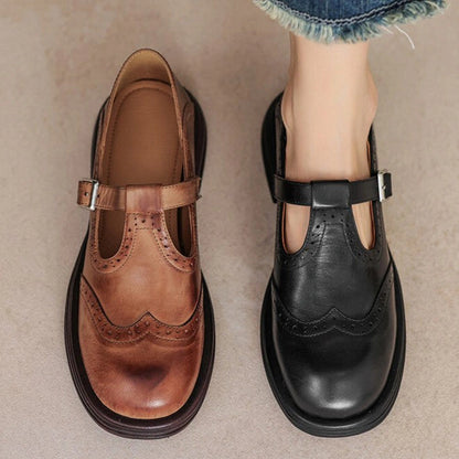 Philippine Leather Mary Janes
