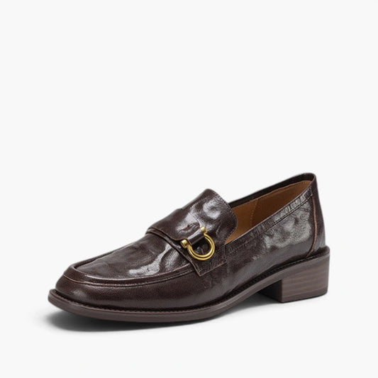 Talia Horsebit Leather Loafers