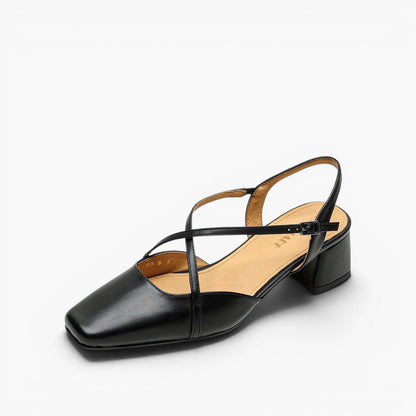 Heloise Leather Heels