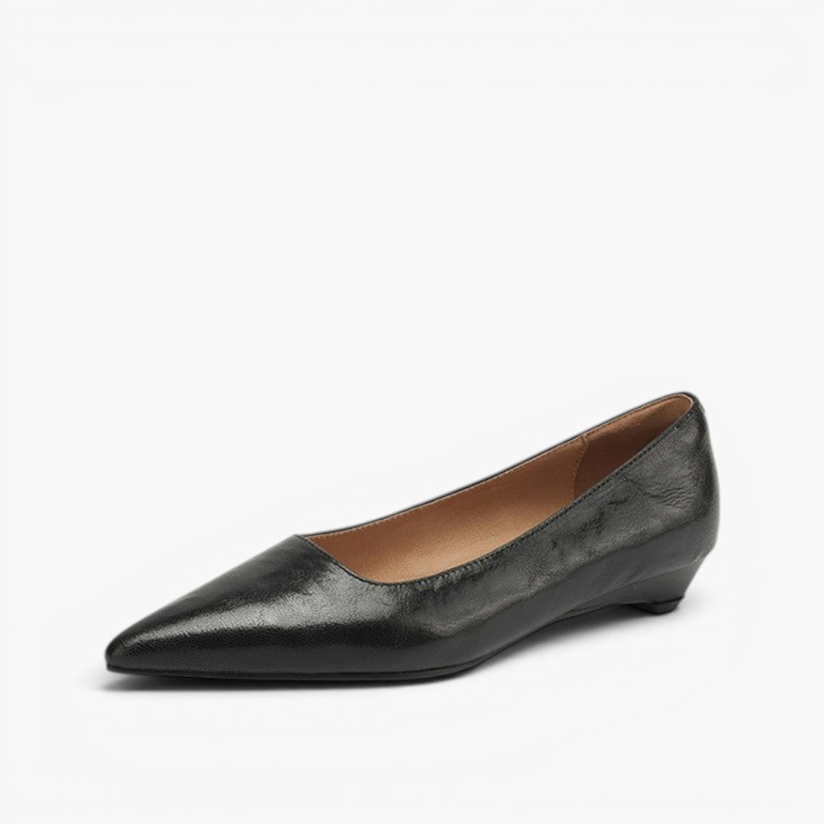 Florine Lambskin Leather Flats