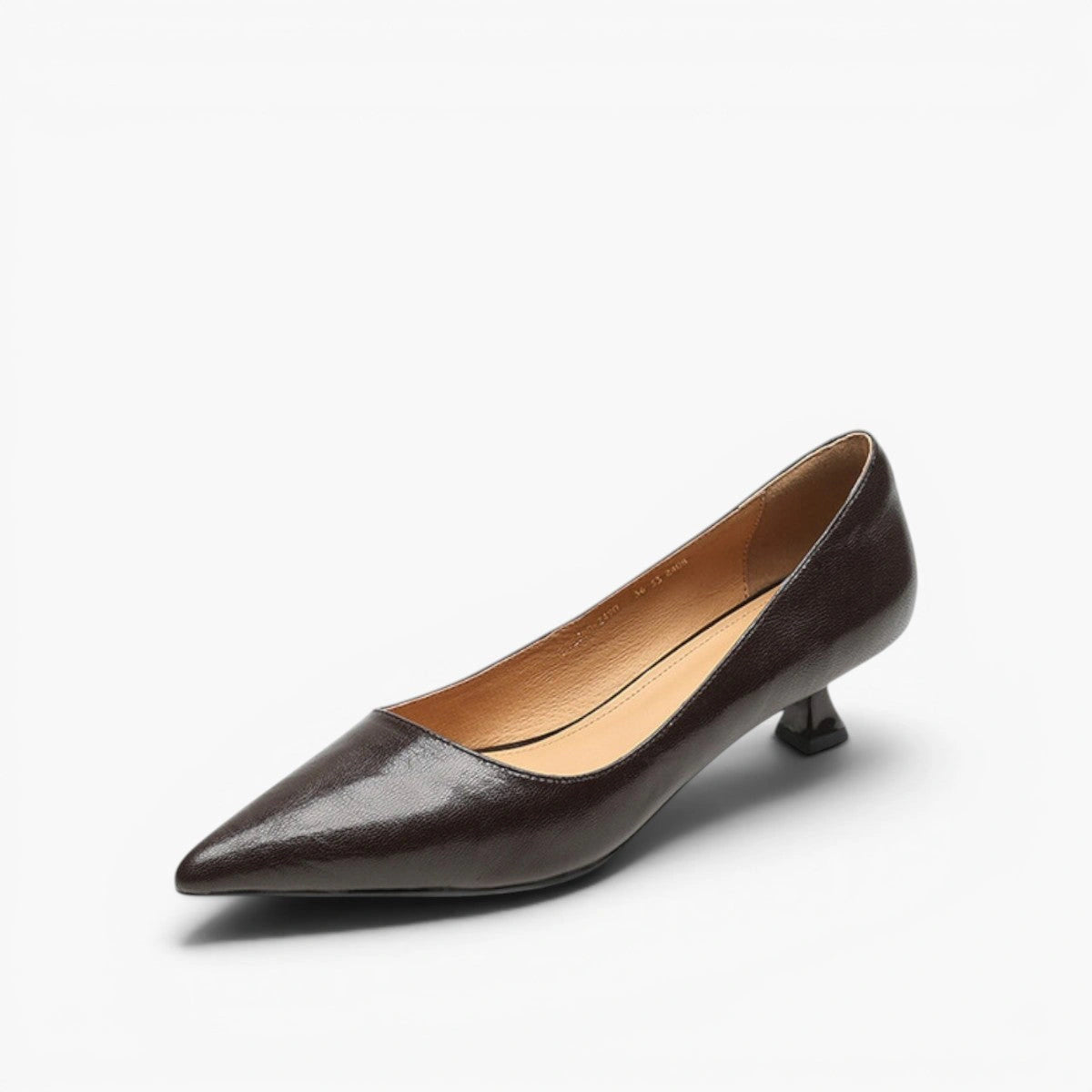Garance Leather Low Pumps