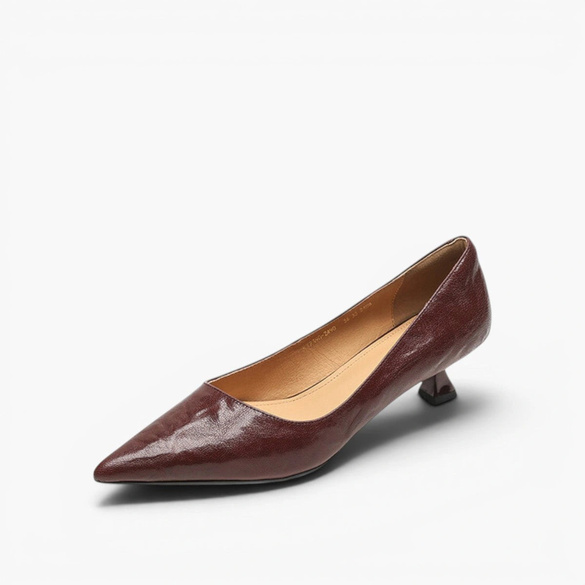Garance Leather Low Pumps