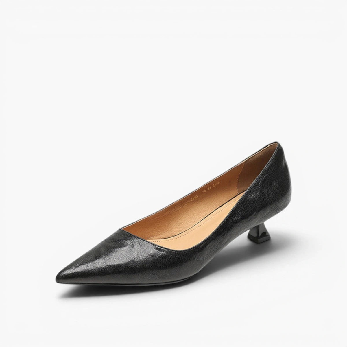 Garance Leather Low Pumps
