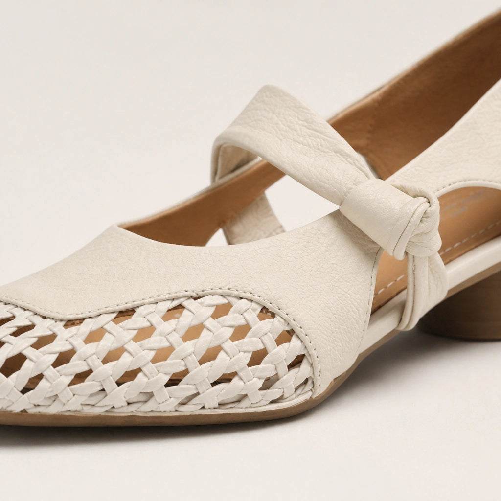 Open weave at the toe